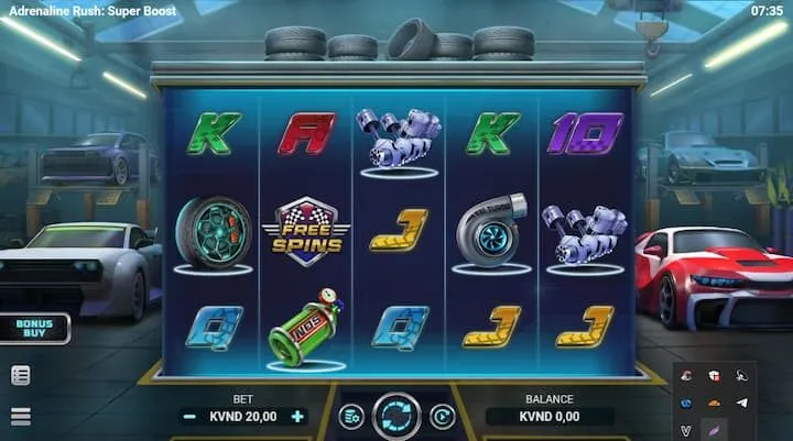 Cùng hành trình khám phá Adrenaline Rush Super Boost
